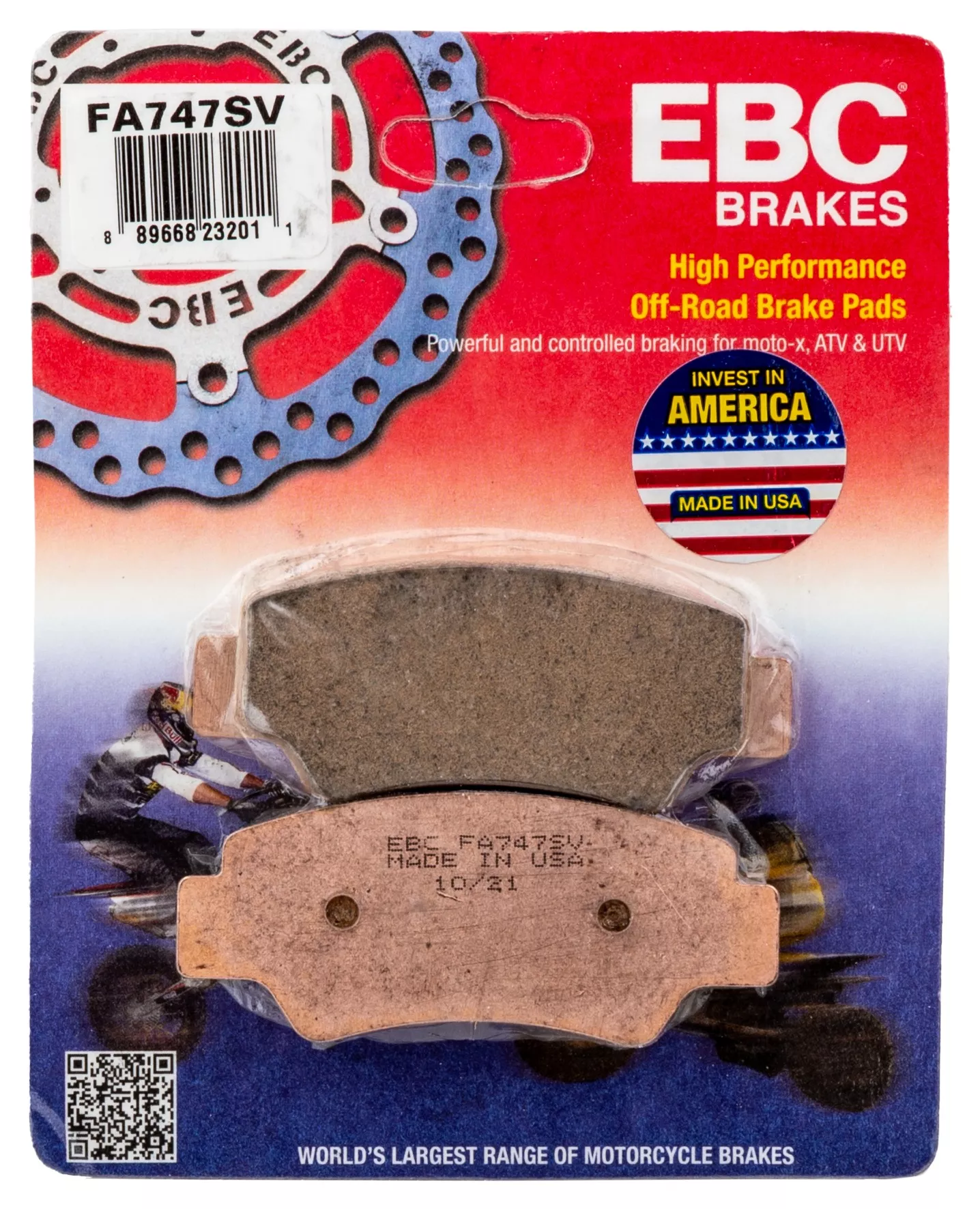 EBC FA617SV SV Series Severe Duty Right Brake Pads