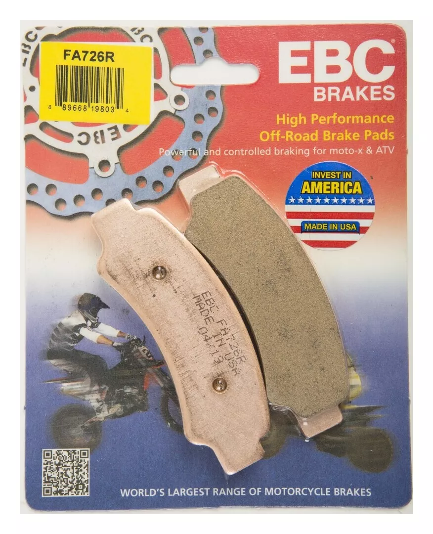 EBC FA726R R Series Sintered Front Brake Pads CFMoto Zforce / Uforce 2017-2021
