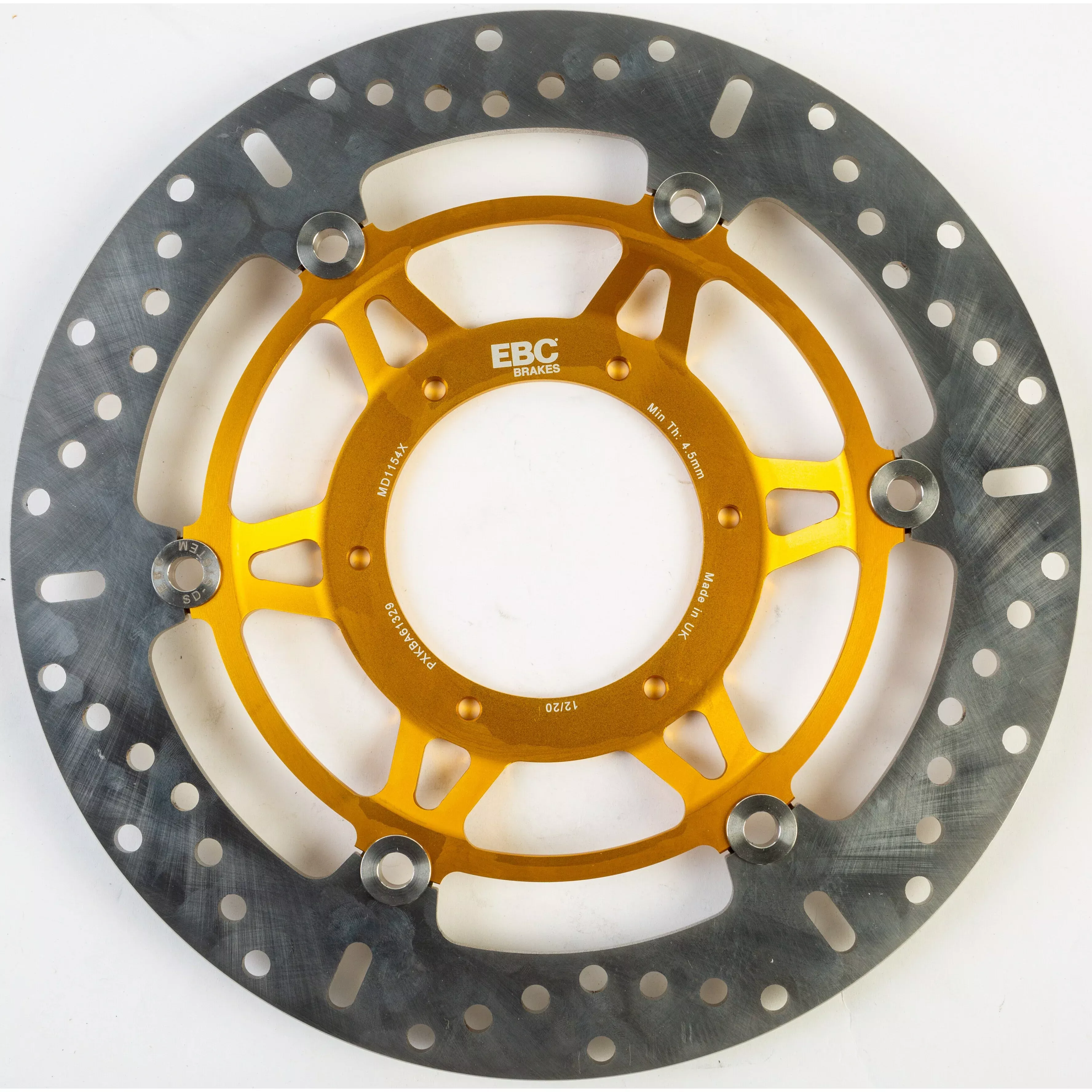 EBC OE Replacement Rotor For Honda ST1300A 2002-2013 MD1154X