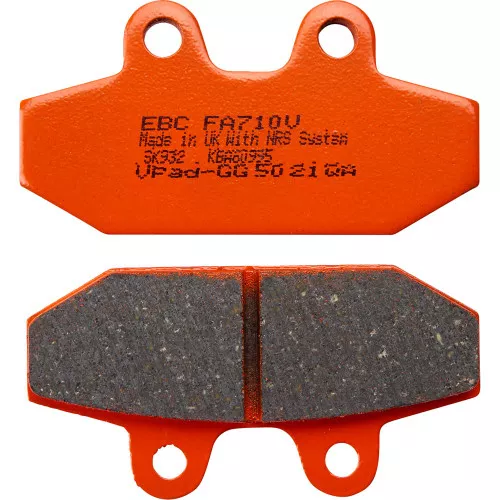 EBC Semi-Sintered "V" Rear Brake Pads for 2018-2026 Harley Softail - Repl. OEM #41300197