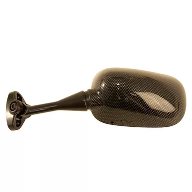 EMGO OEM Replacement Mirror for 00-06 Honda CBR600F4/RC-51 Left Side Carbon