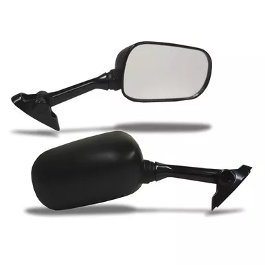 EMGO OEM Replacement Mirror for 01-03 Suzuki GSXR600/SV1000 Left Side Black