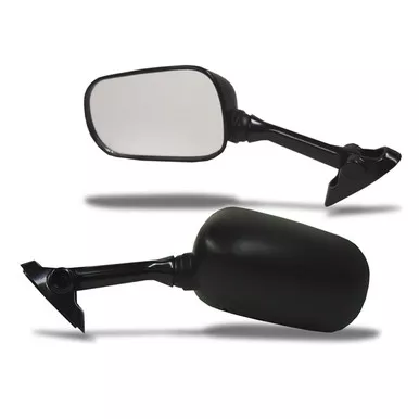 EMGO OEM Replacement Mirror for 01-03 Suzuki GSXR600/SV1000 Right Side Black