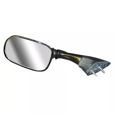 EMGO OEM Replacement Mirror for 03-05 Yamaha FJR1300 Right Side Carbon