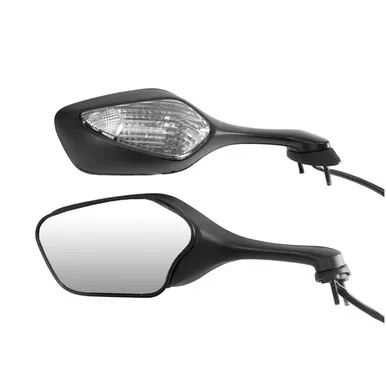 EMGO OEM Replacement Mirror for 08-09 Honda CBR1000RR Right Side Black