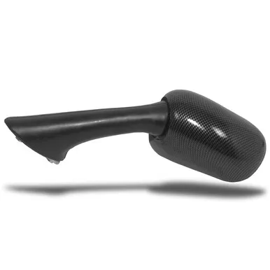 EMGO OEM Replacement Mirror for Honda CBR600,1000F/VFR750F,800F Left Side Carbon