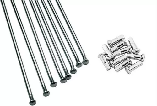 Excel Colorworks MX Rear Spoke and Nipple Set Stainless 14 x 1.60 (XS0-12147)