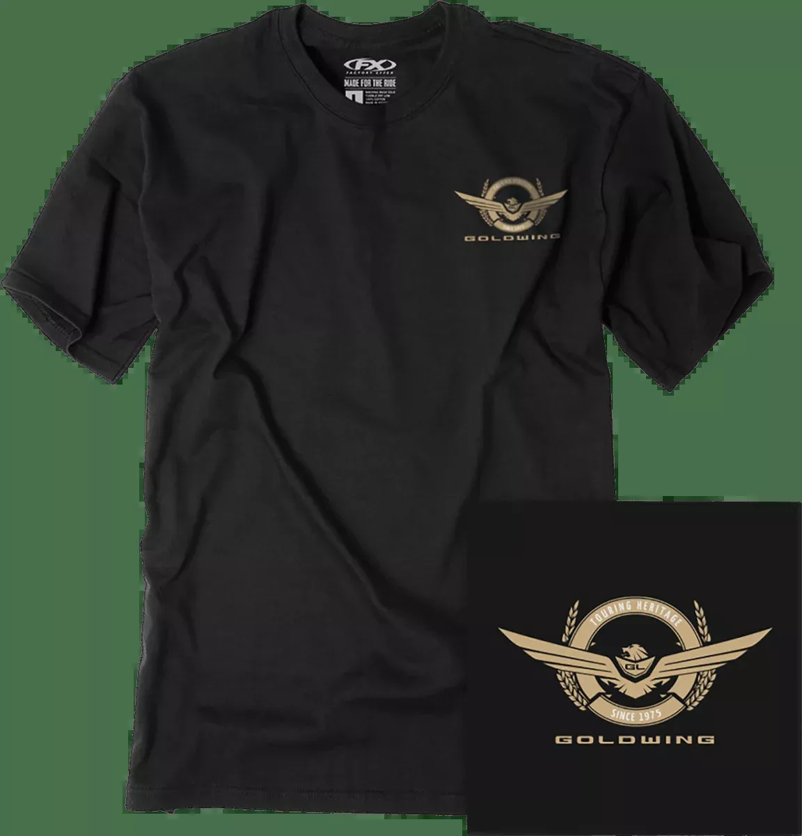Factory Effex TEE Goldwng Badge