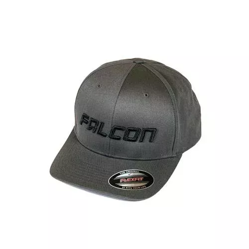 Falcon Shocks Curved Visor Hat – Gray/Black – SM/MD 93-03-02-002