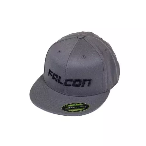 Falcon Shocks Flat Visor Hat – Gray/Black – SM/MD 93-06-02-002