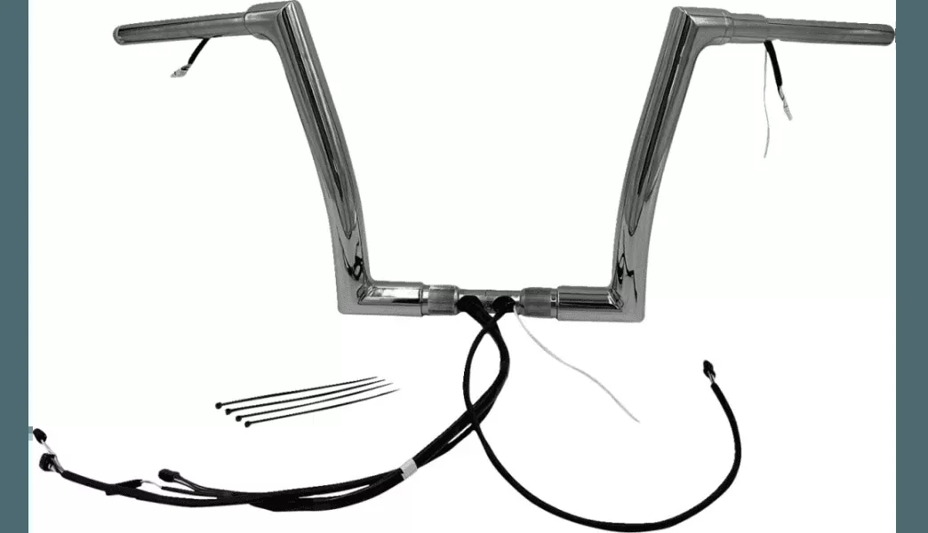 Fat Baggers 1-1/2" Flat Top Handlebar Kits for '21-23 Harley Davidson Road Glide Models (Choose Height and Finish)