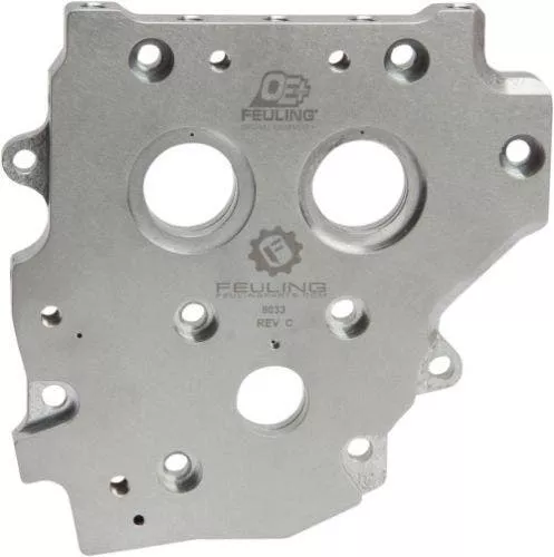 Feuling 8033 OE+ Billet Cam Plate for 07-17 Harley Twin Cam Repl. OEM 25355-06