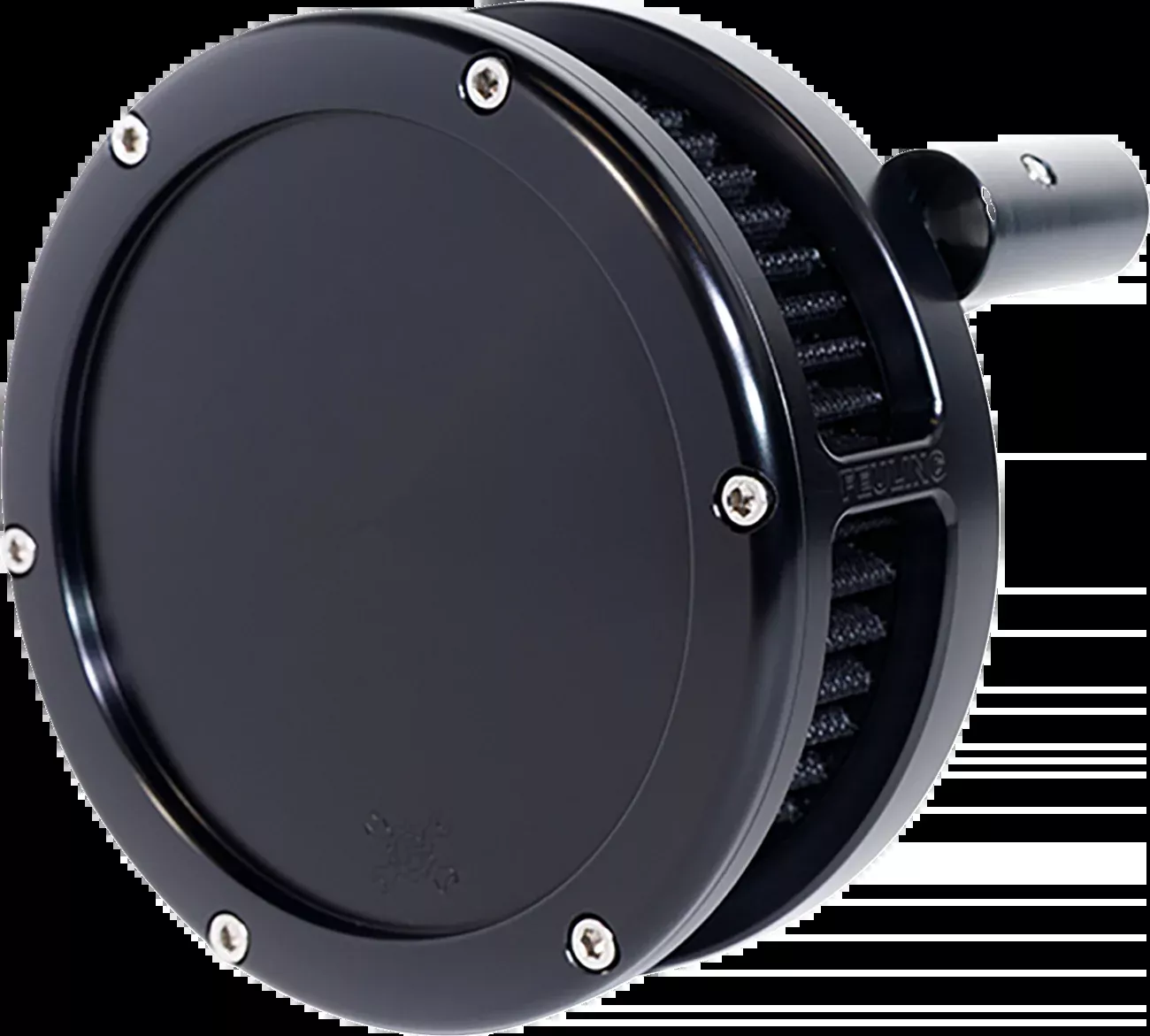 Feuling BA Slim Air Cleaner Kit - Black - Black Filter - Twin Cam - 5543-S