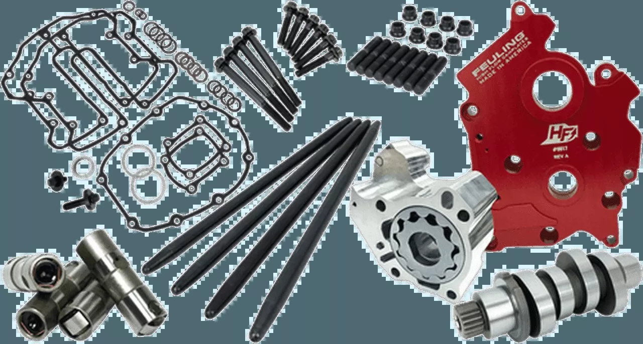 Feuling HP+ Camchest Kits for Milwaukee Eight Twin Cooled Engines - 405HP+