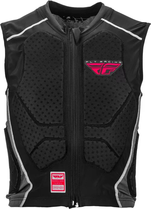 Fly Racing Barricade Mens MX Offroad Zip Up Protective Vest