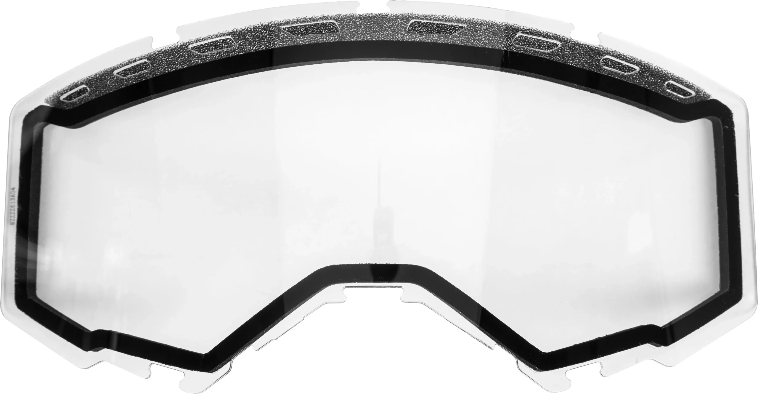 Fly Racing Dual Lens With Vents Adult Clear-37-5450