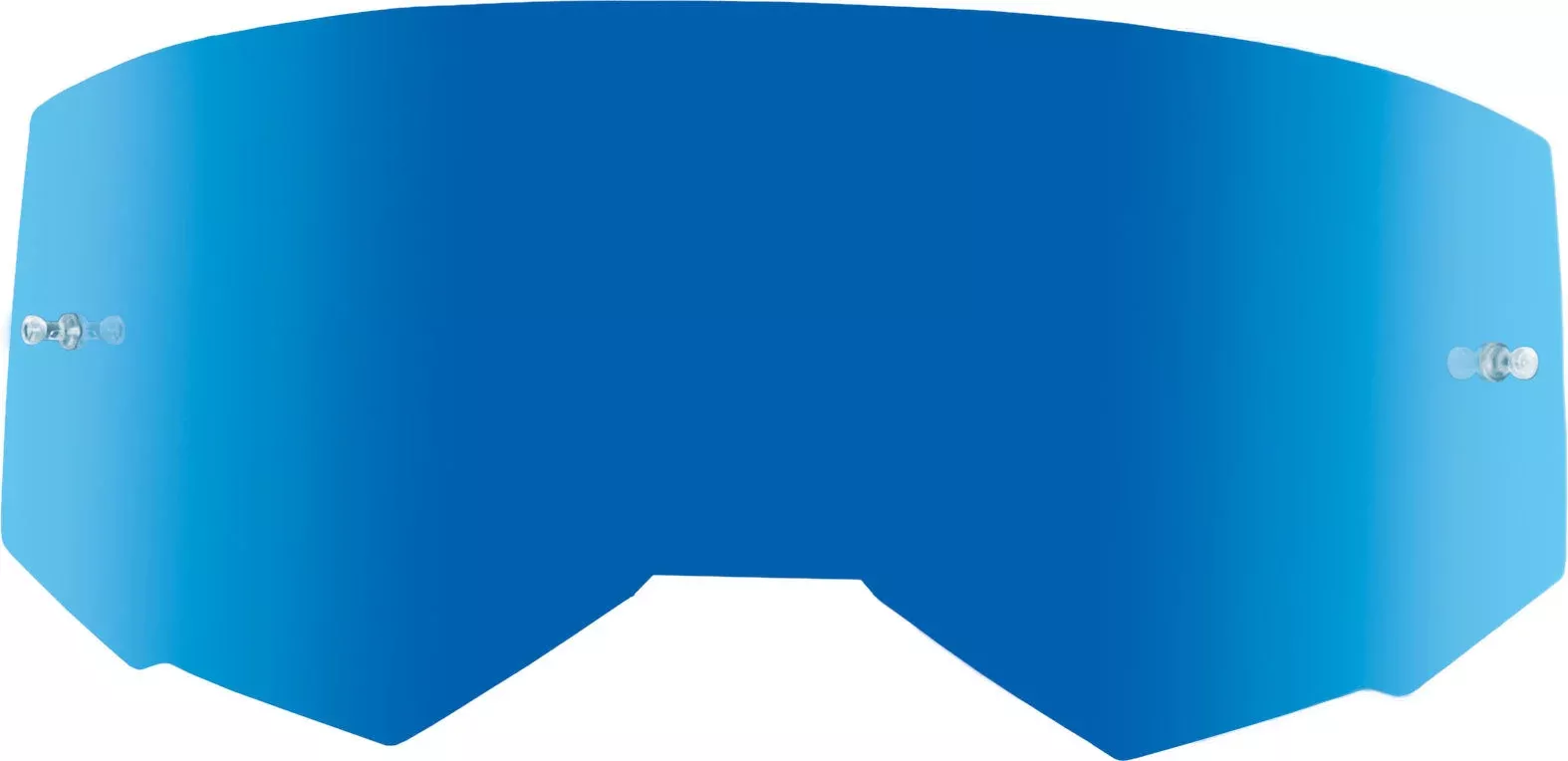Fly Racing Single Lens W/Post Adult Blue Mirror/Smoke-37-5427