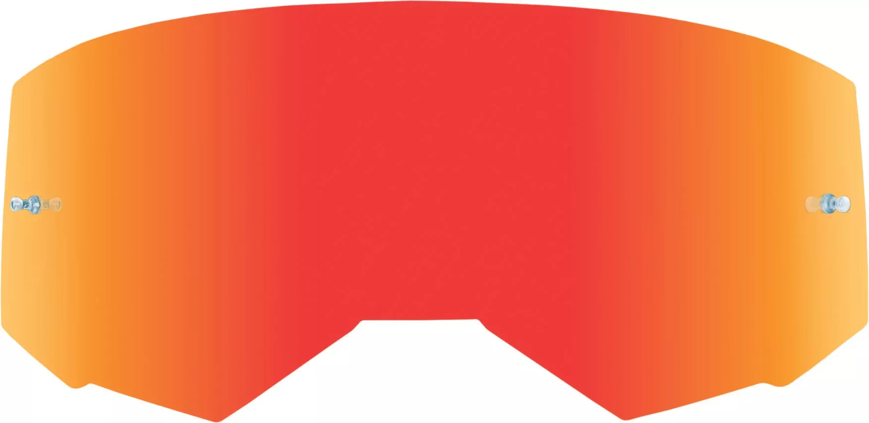 Fly Racing Single Lens W/Post Adult Red Mirror/Smoke-37-5423