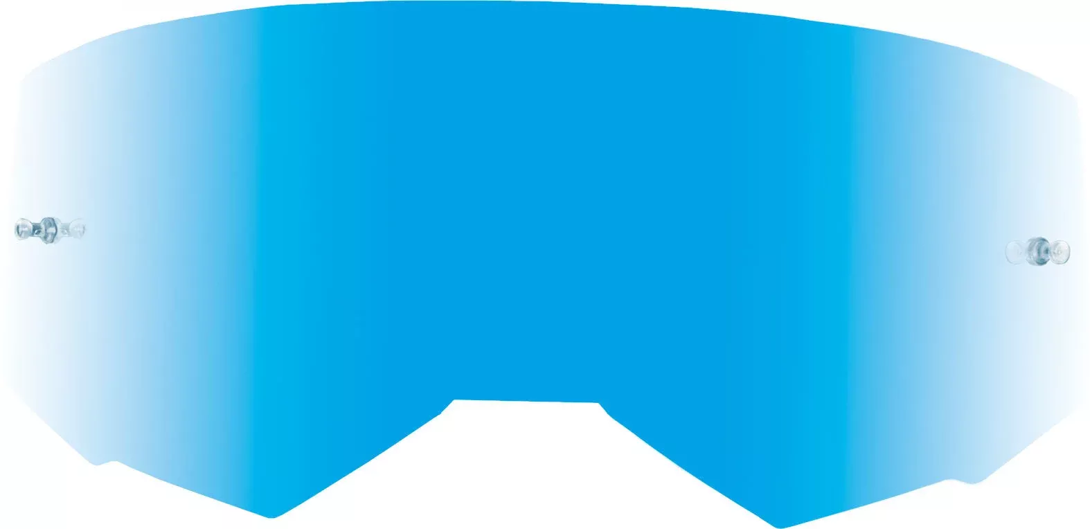 Fly Racing Single Lens W/Post Adult Sky Blue Mirror/Smoke-37-5424