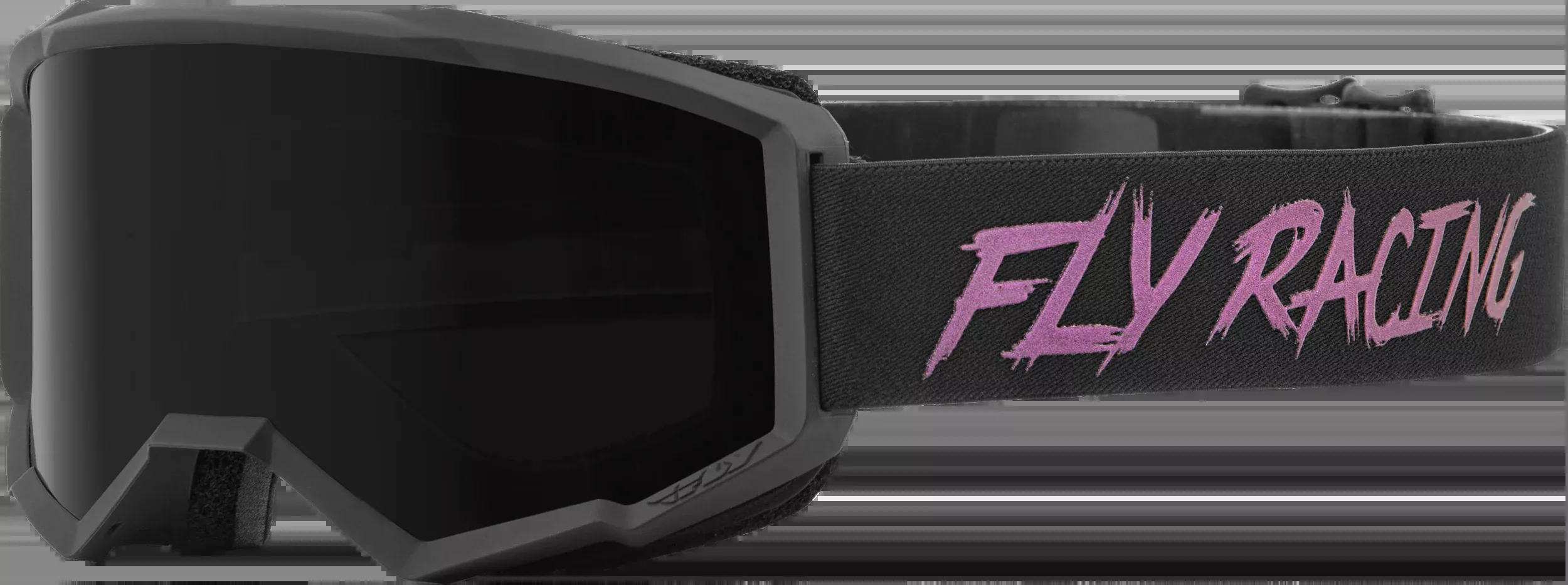 Fly Racing Zone W/C Goggle Black/Fusion W/Dark Smoke Hydrophoc Lens-37-51671