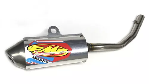 FMF Power Core 2 Shorty Silencer for '95-98 Kawasaki KX125 (020239)