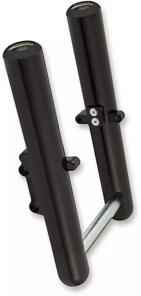 Fork Legs - Black Anodized - Hot Legs - Custom Single Disc - Smooth - '00-'07