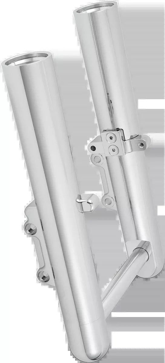 Fork Legs - Chrome - Smooth - Dual Disc - '00-'07 FLT
