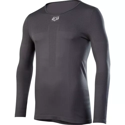 Fox Racing Attack Base Fire Mens Heavy Long Sleeve Base Layer Shirt
