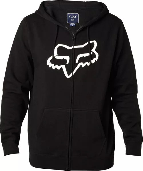 Fox Racing Legacy Foxhead Mens Zip Up Hoody