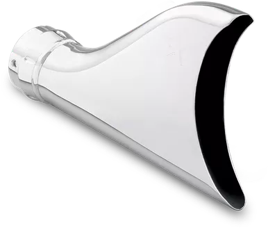 Freedom End Cap 2.5″ Shark Tail Chr – AC00034