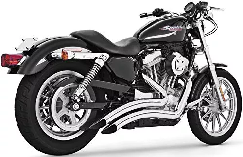 Freedom Performance HD00701 Sharp Curve Radius Exhaust System - Chrome