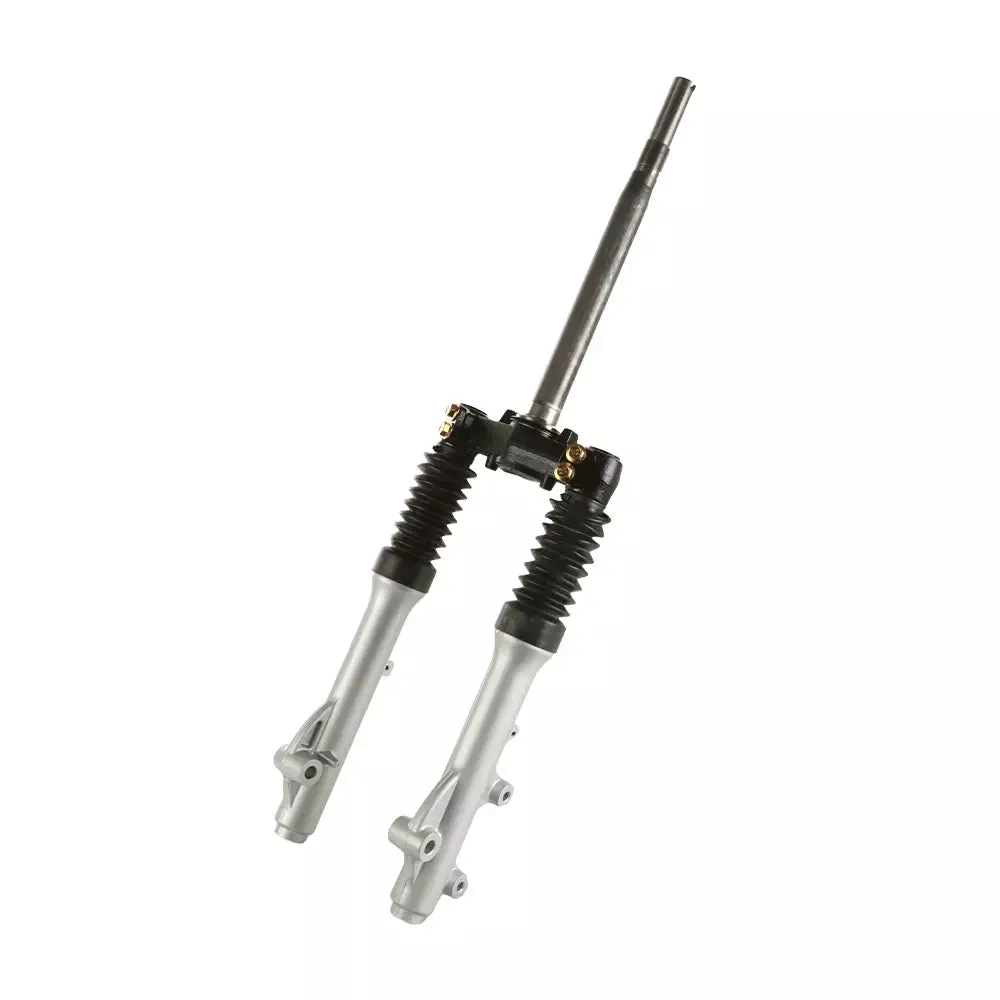 FRONT FORK ASSY(DISK), BUDDY 125/150 (SILVER)