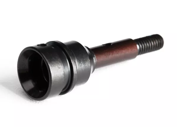 Front Stub Axle, 5mm, Steel Splined Constant Velocity Driveshaft for Traxxas