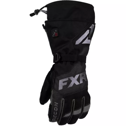 FXR Heated Recon Mens Snow Gloves
