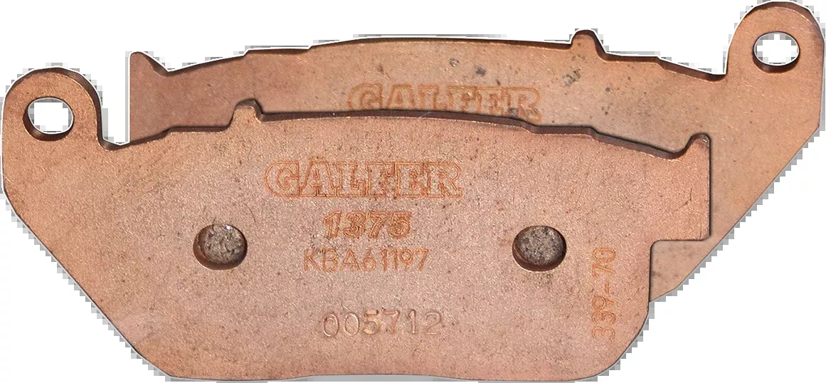 Galfer Sintered Front Brake Pads for 2004-2013 Harley Sportster 883 1200 XLL XLV