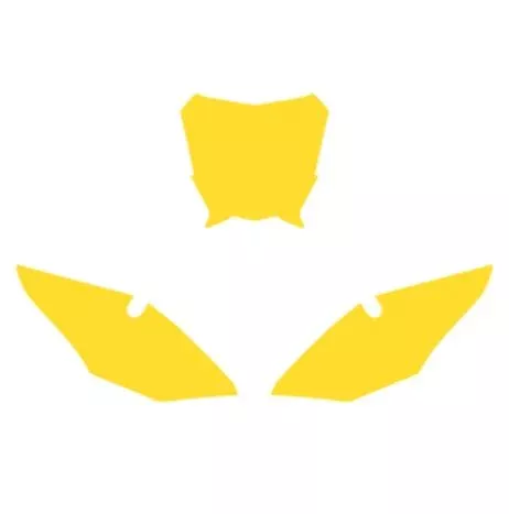 GASGAS MC 2021-2023 PRE CUT, BLACKBIRD 3910/40 YELLOW, NUMBER BOARD BACKGROUNDS