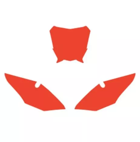 GASGAS MC 2021-2023 PRE CUT, BLACKBIRD 3910/60 RED, NUMBER BOARD BACKGROUNDS