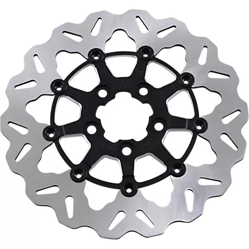GBrakes 11.5" Full-Floating Wave Rear Brake Rotor for 2000-2020 Harley Models* - Contrast