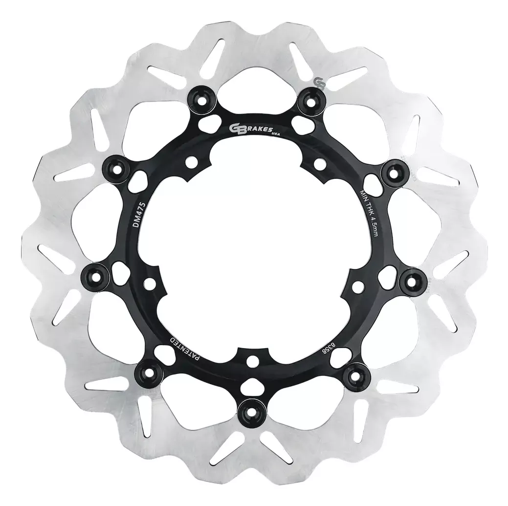 GBrakes Front Floating Wave Rotor GBDU043
