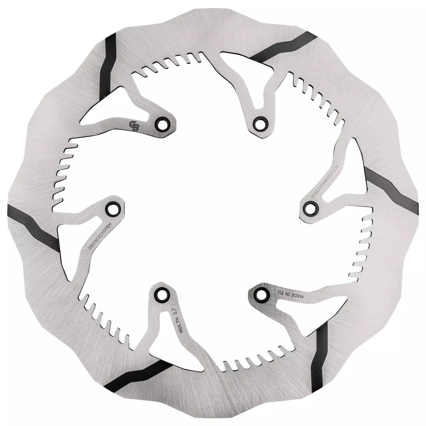GBrakes Front Solid Mount Tsunami Wave Rotor GBD060