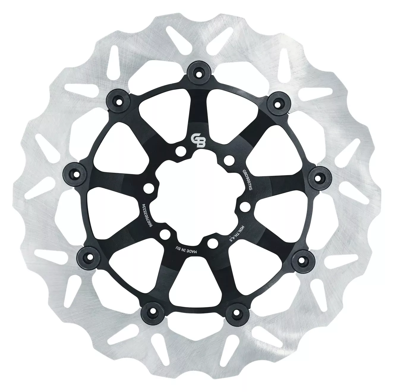 GBrakes Rear Floating Wave Rotor GBD9007XG