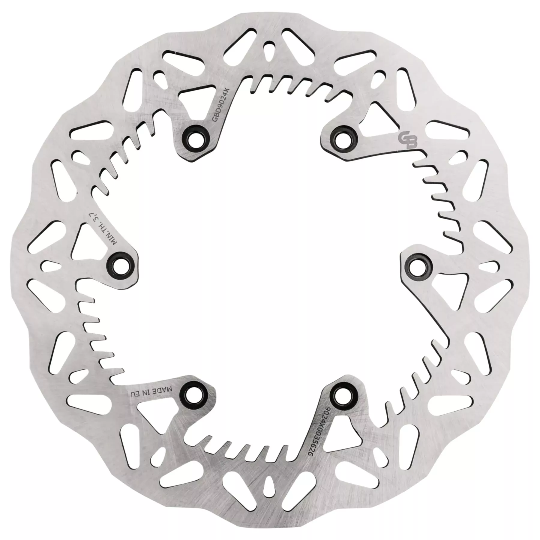 GBrakes Rear Solid Mount Wave Rotor GBD9024X