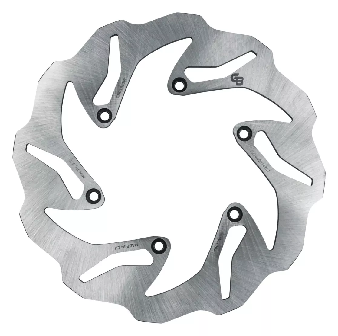 GBrakes Rear Solid Mount Wave Rotor GBD9033XX