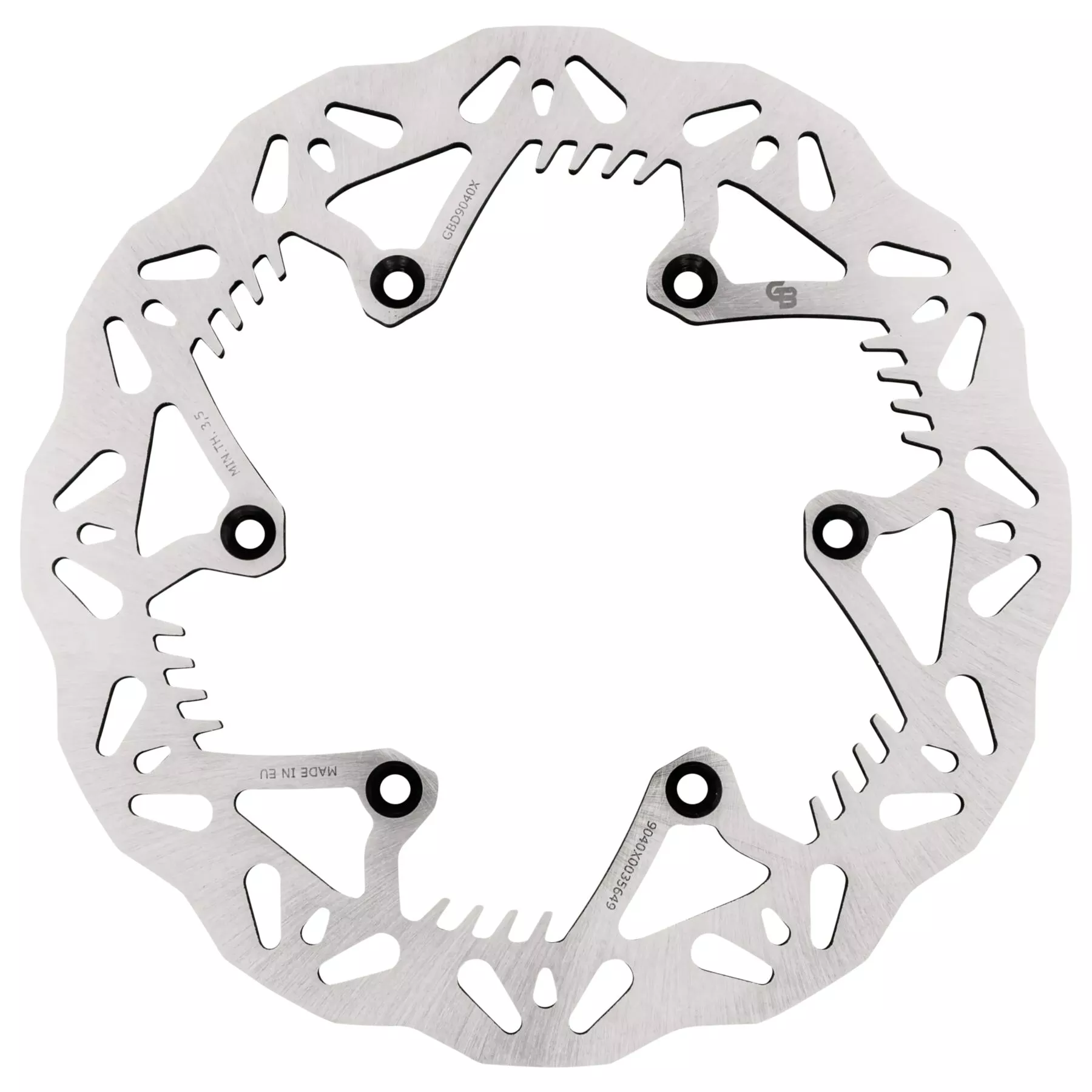 GBrakes Rear Solid Mount Wave Rotor GBD9040X