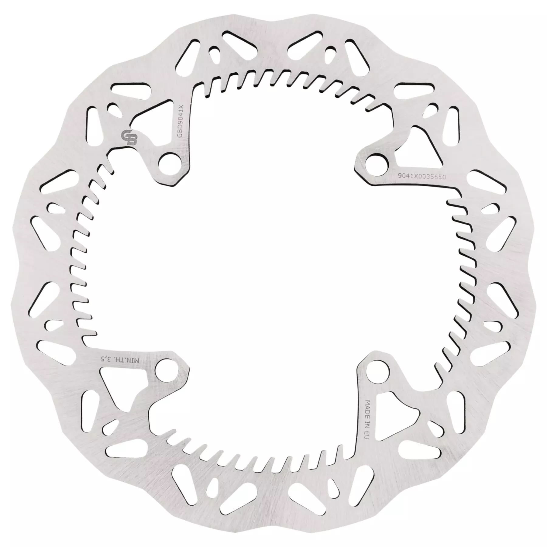 GBrakes Rear Solid Mount Wave Rotor GBD9041X