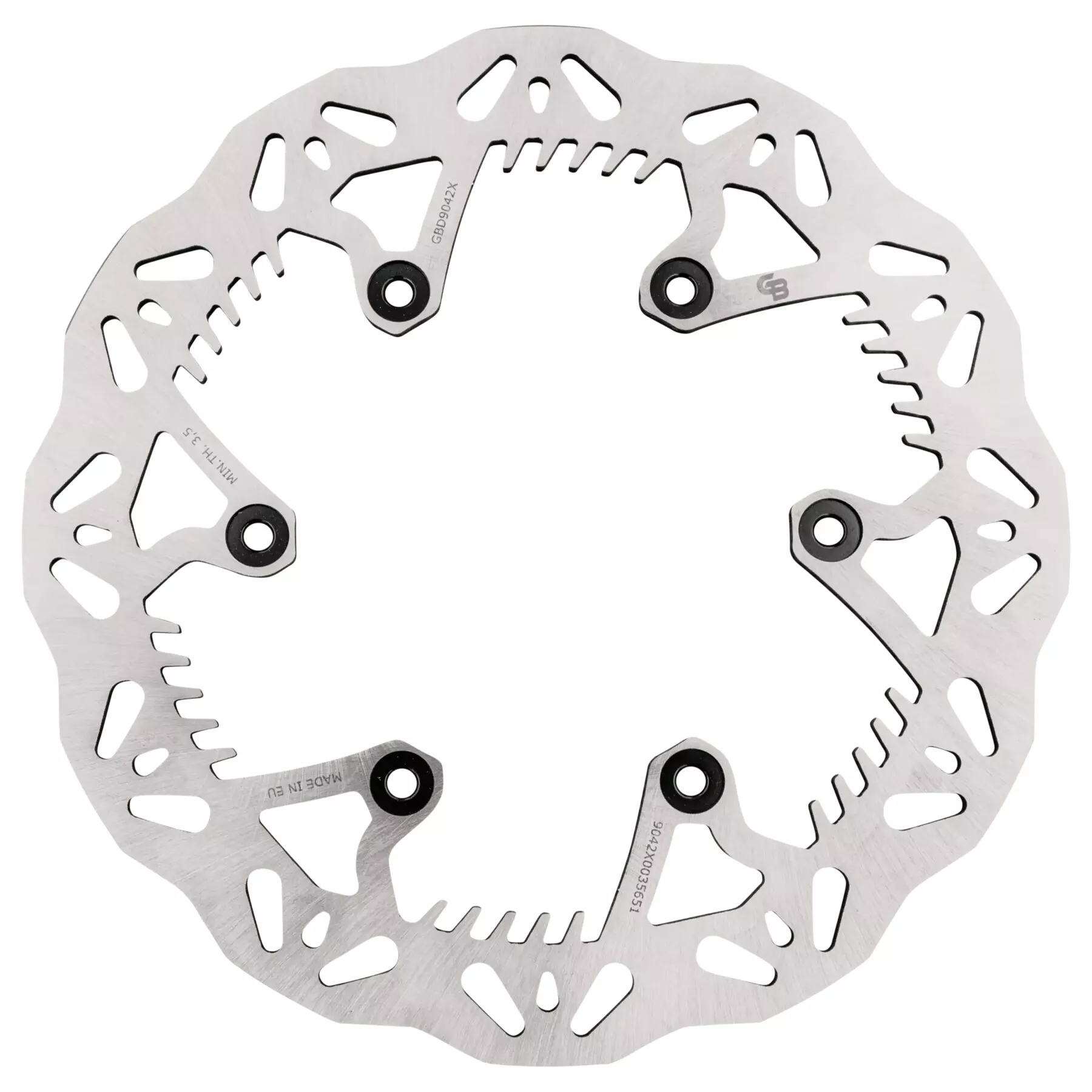 GBrakes Rear Solid Mount Wave Rotor GBD9042X