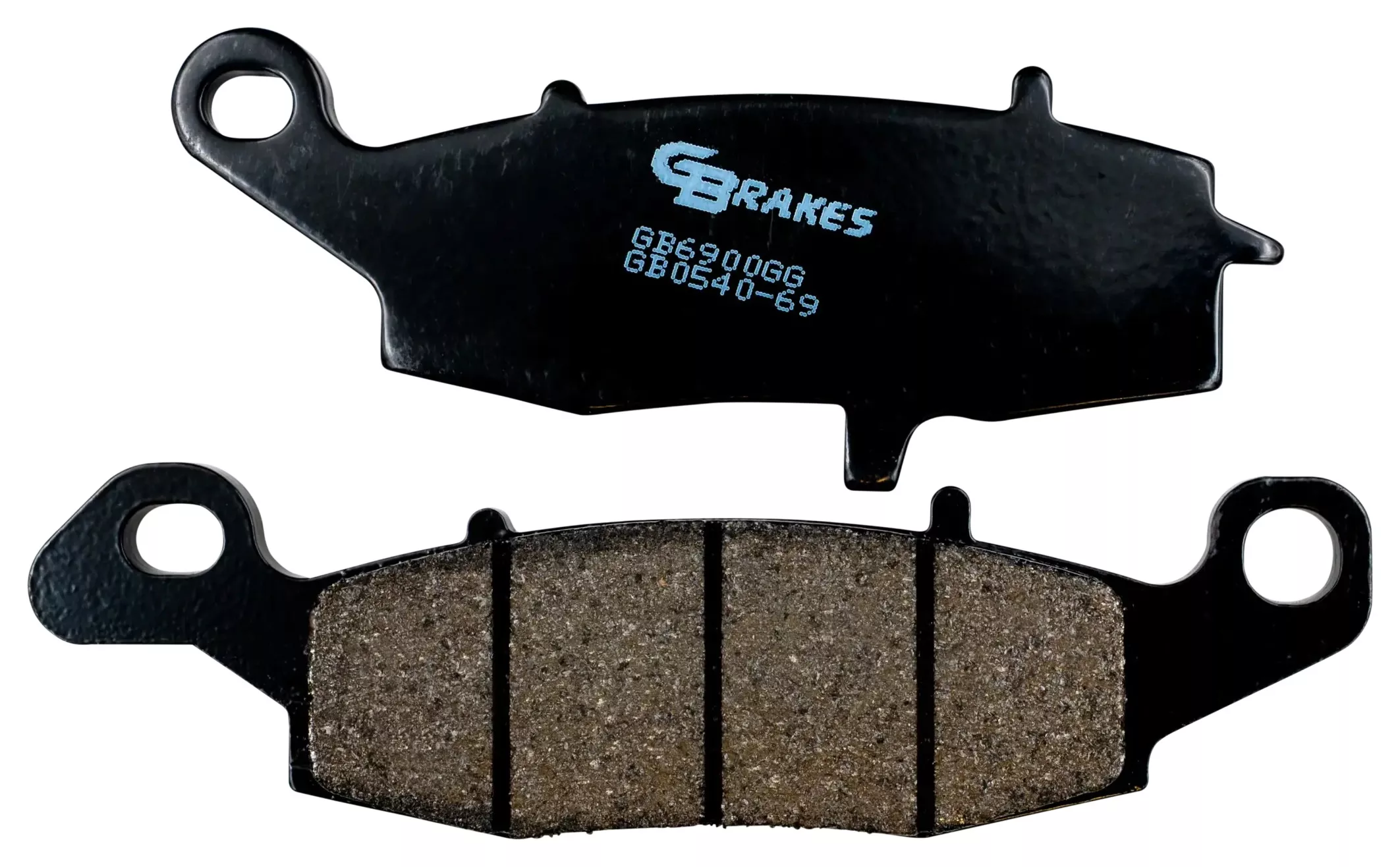 GBrakes Semi-Metallic Front Brake Pads GB0540-69
