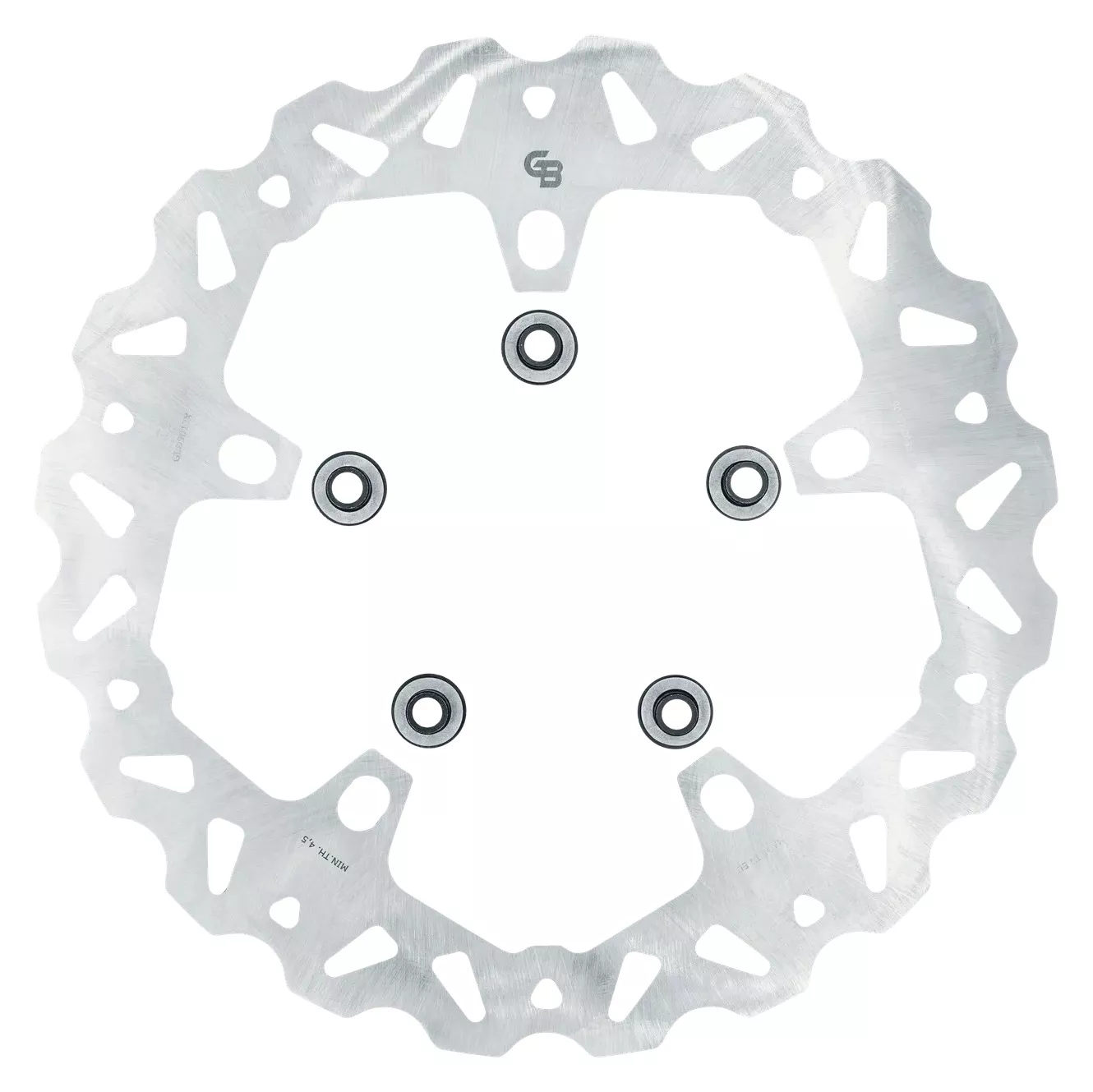 GBrakes Wave 12.5″ Spoke Mount Standard Front Brake Rotor For Harley 2021-2026