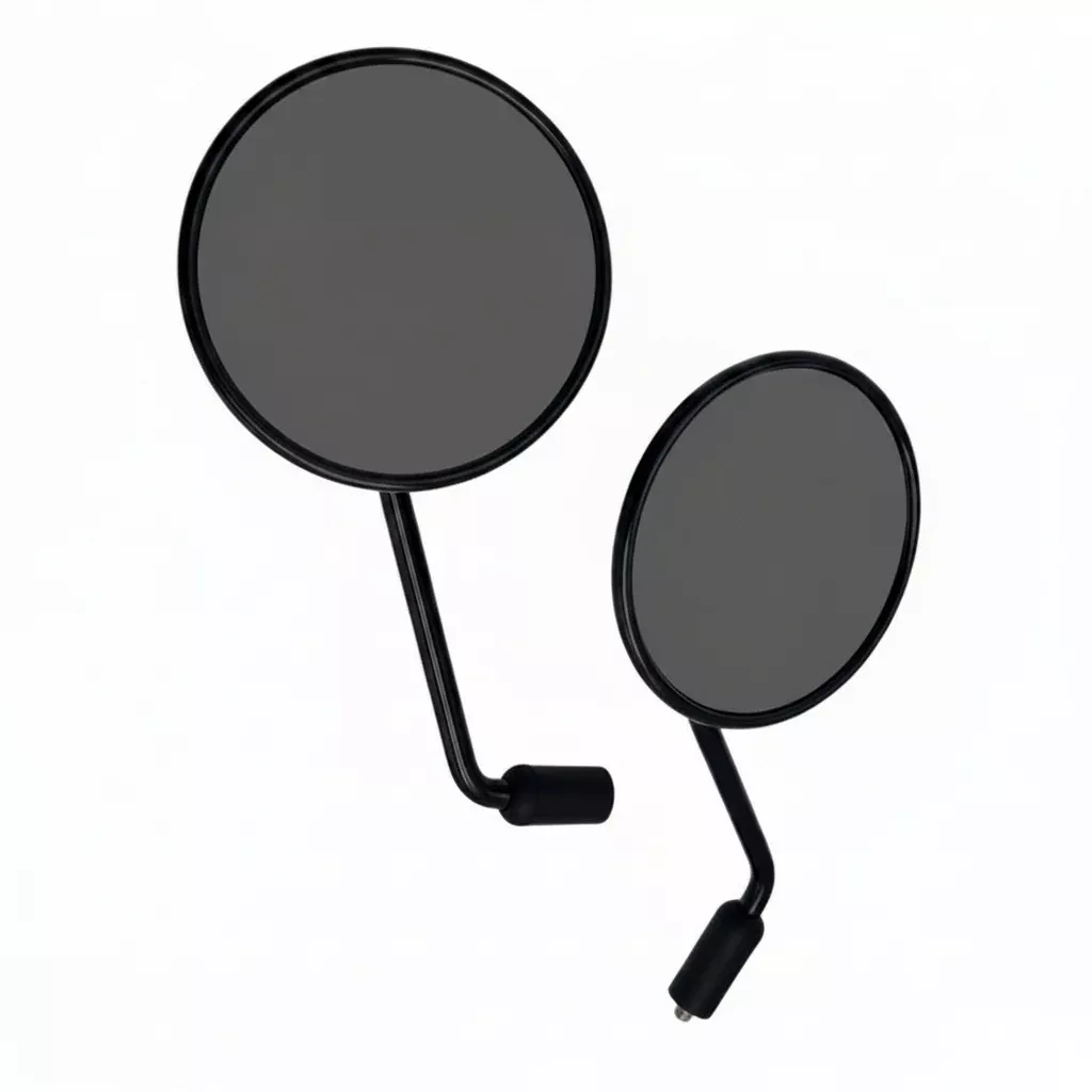 Genuine Buddy Shorty Mirror Pair – Black