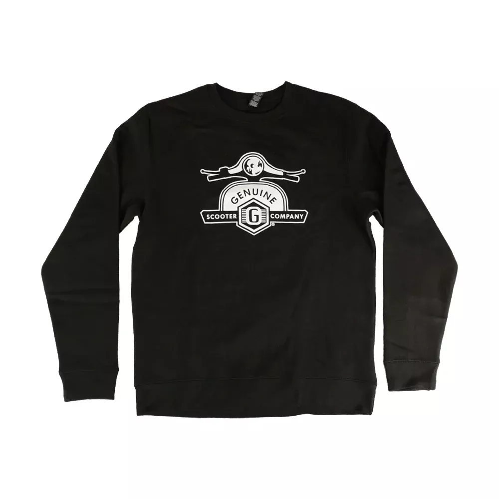 Genuine Handlebars Crew Neck Sweatshirt (Black)